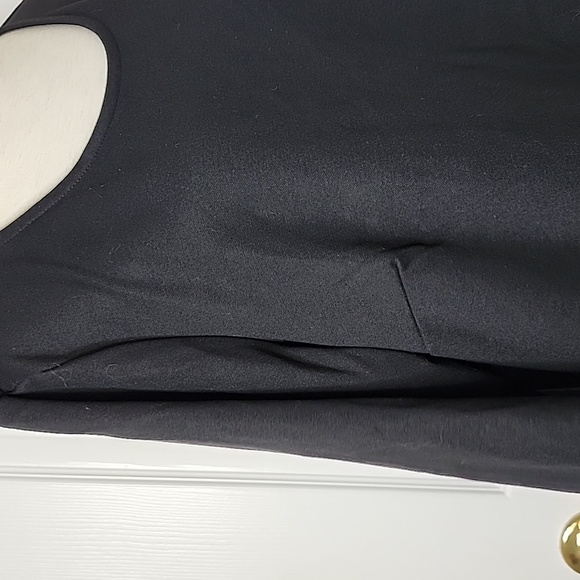 LITTKE BLACK DRESS. PLUS SIZE NICOLE MILLER  WOMAN'S DRESS - Picture 5 of 9